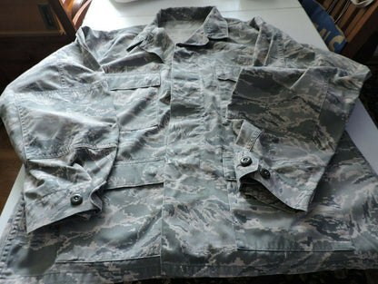 ARMY WOODLANDS CAMOUFLAGE SIZE 46 REGULAR UNIFORM SHIRT