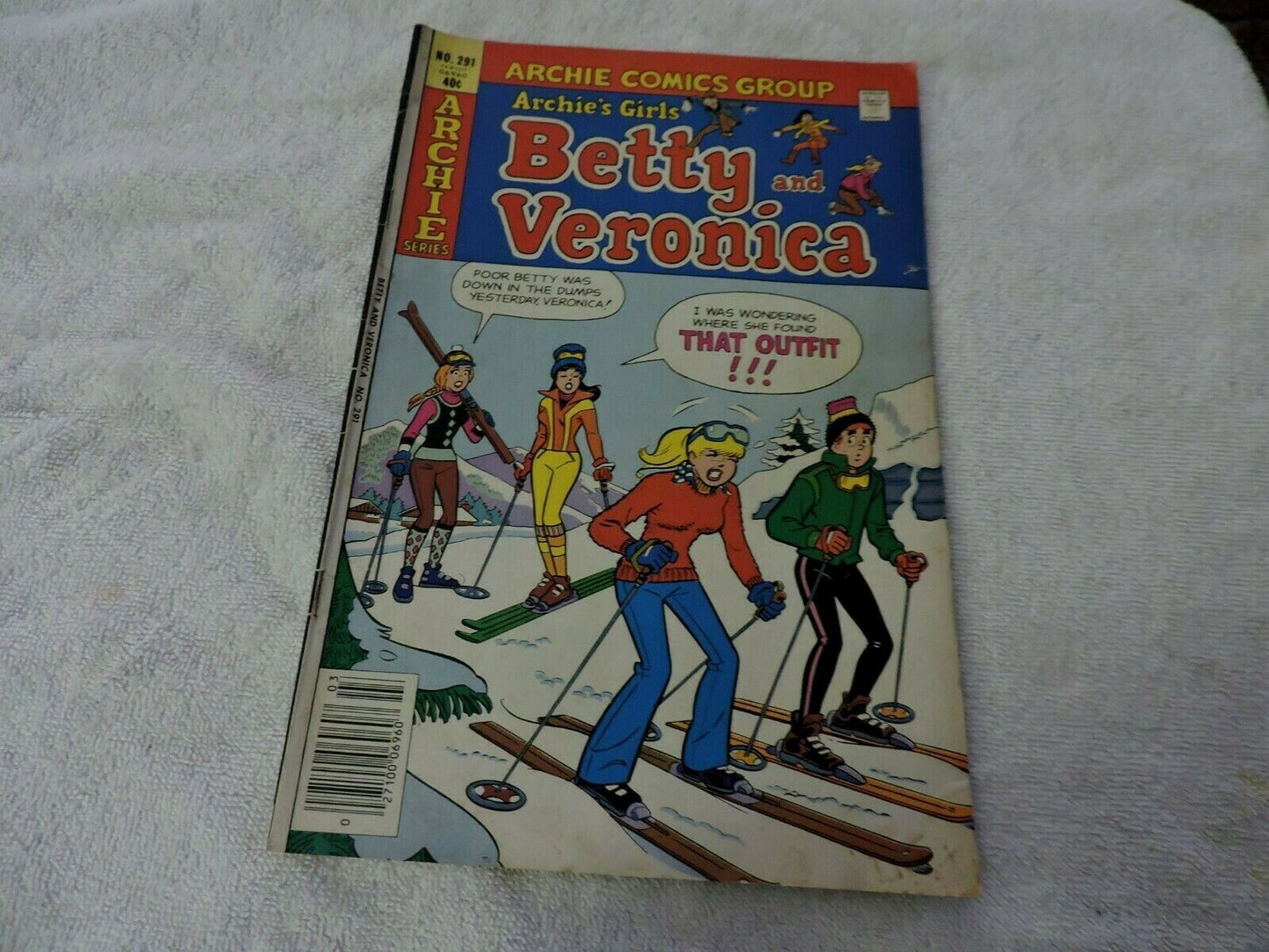 BETTY AND VERONICA (ARCHIE'S GIRLS) #291  MARCH 1980  UNGRADED