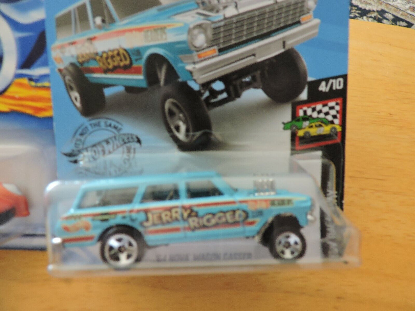 HOT WHEELS--SET OF 3--# 031, 066,  & 2019 '64 NOVA WAGON GASSER