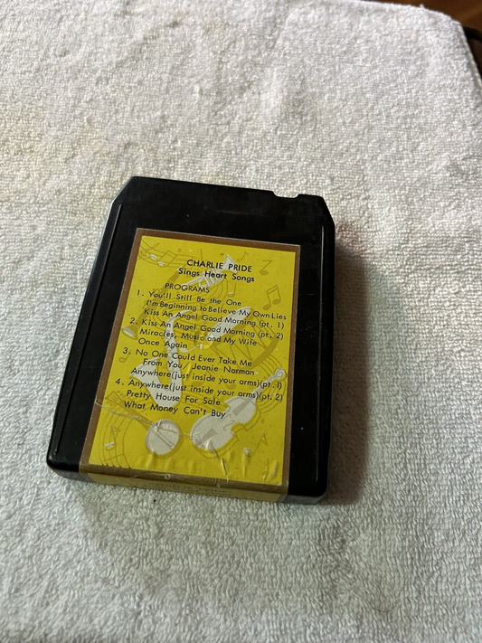 8 TRACK TAPE:  CHARLIE PRIDE  SINGS HEART SONGS 1971