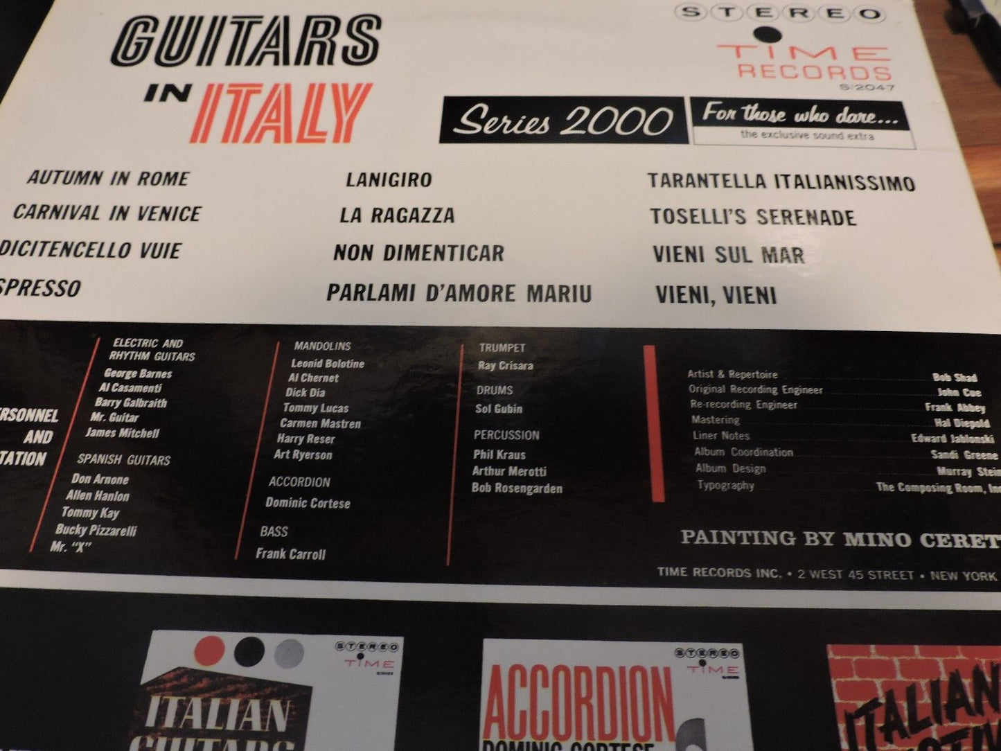 Guitars in Italy Album 331/3