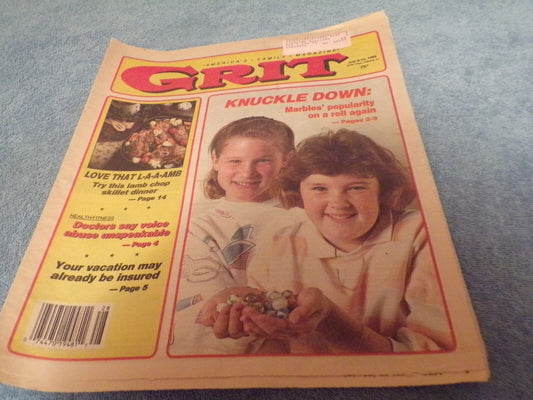 Grit: America's Family Newspaper (July 9-15, 1989 Edition)