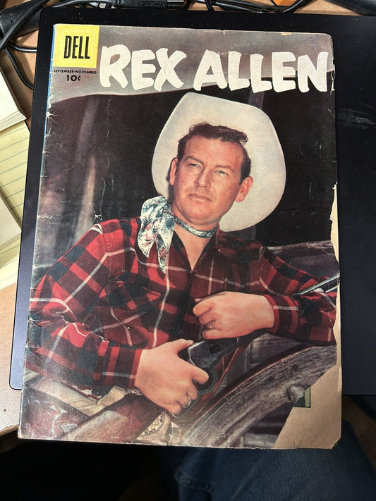 Rex Allen Comics: Dell Comics, 1956