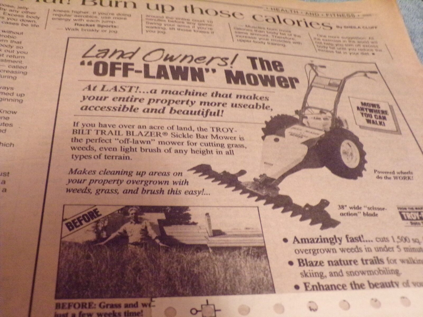 Grit: The Family Newspaper (March 19-25, 1989 Edition)