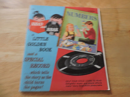 LITTLE GOLDEN BOOK AND A SPECIAL RECORD:  NUMBERS 1955