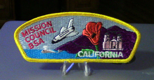 BSA Council Patch: Mission Council, California Patch