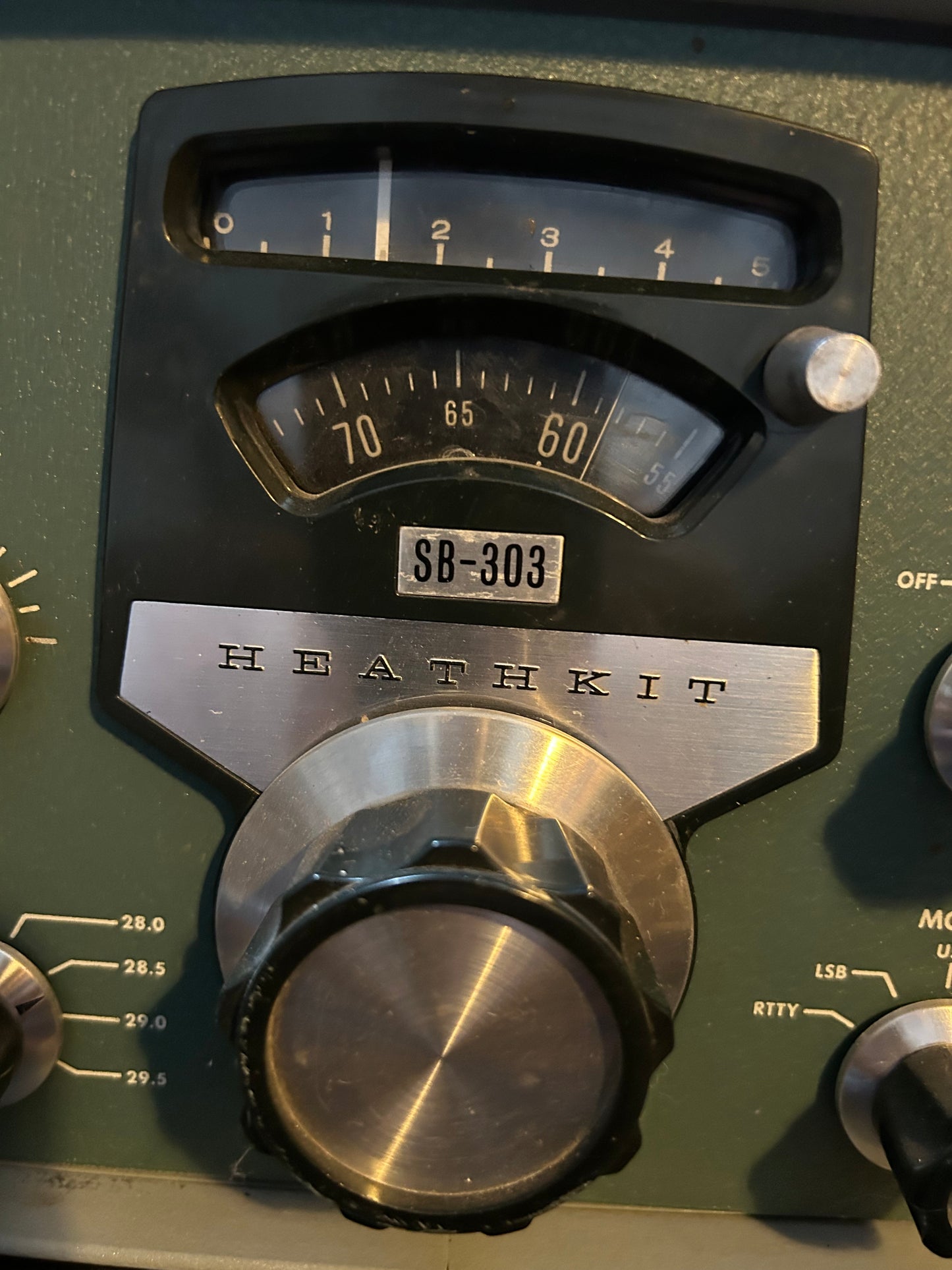 Heathkit Model SB-303 Transceiver (Ham Radio) - Untested)
