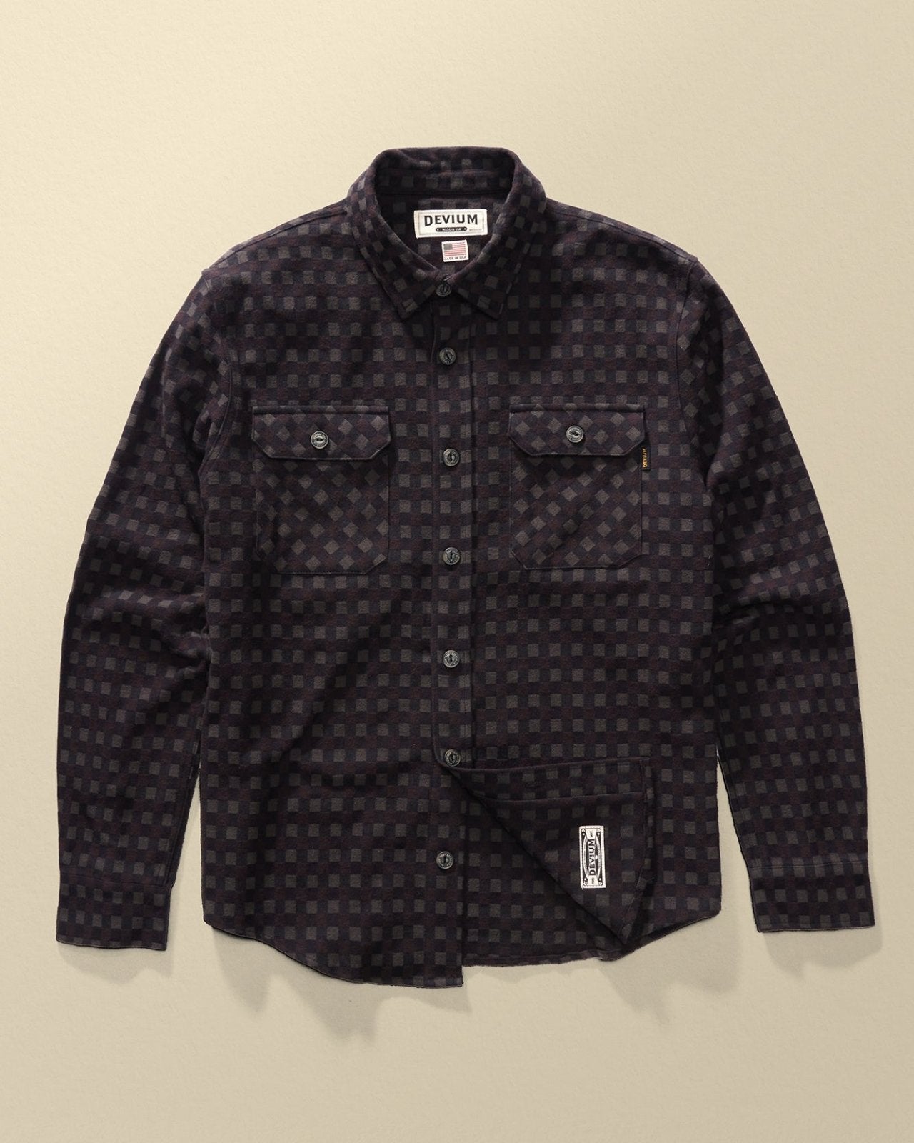 Boca Long Sleeve Flannel Shirt