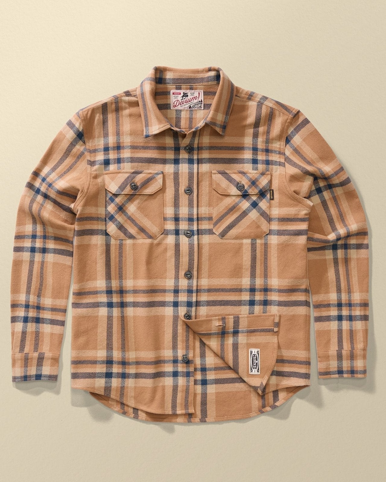Boca Long Sleeve Flannel Shirt