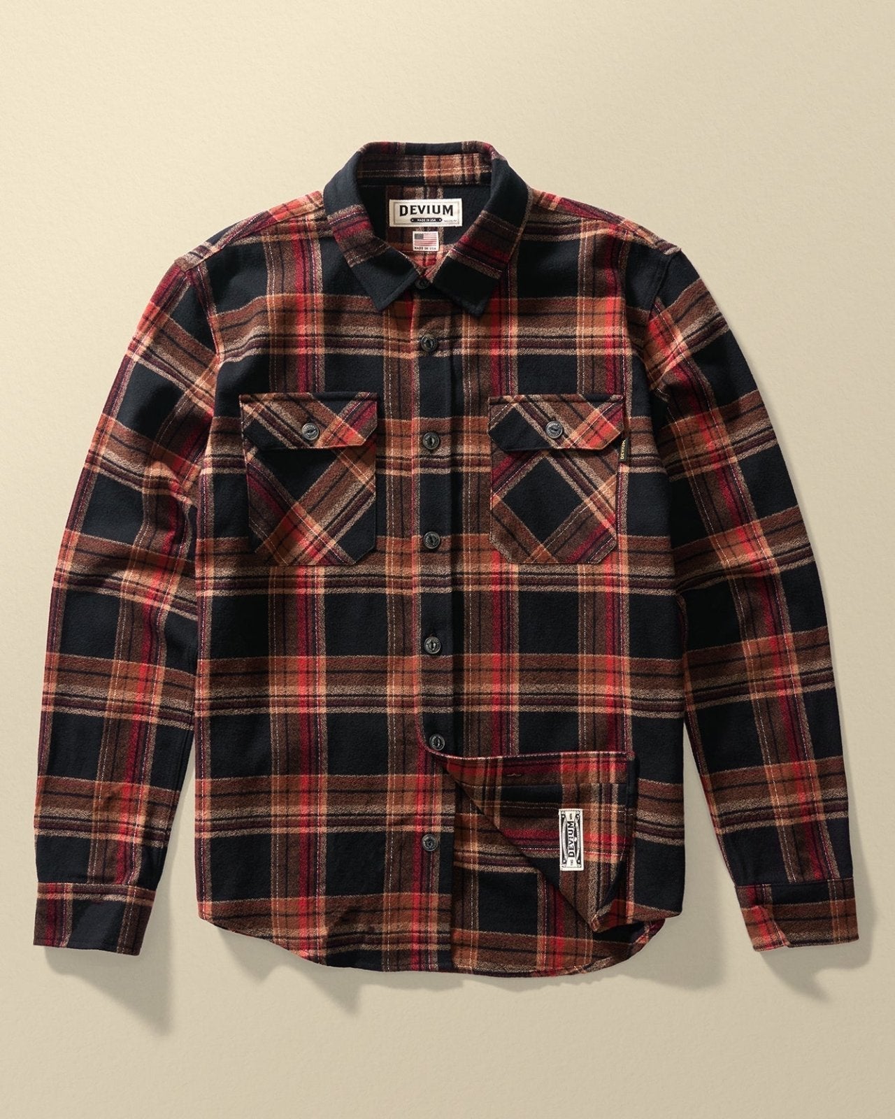 Boca Long Sleeve Flannel Shirt