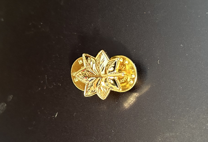 USNSCC/ NLCC - Lieutenant Commander Cap Device (gold) Or MC Major