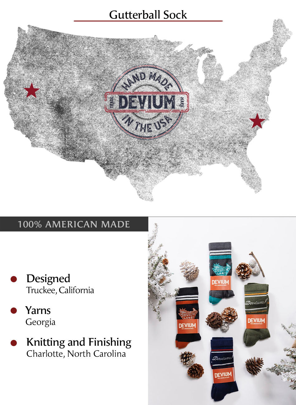 Gutterball Merino Wool Sock