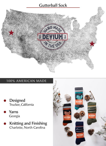 Gutterball Merino Wool Sock