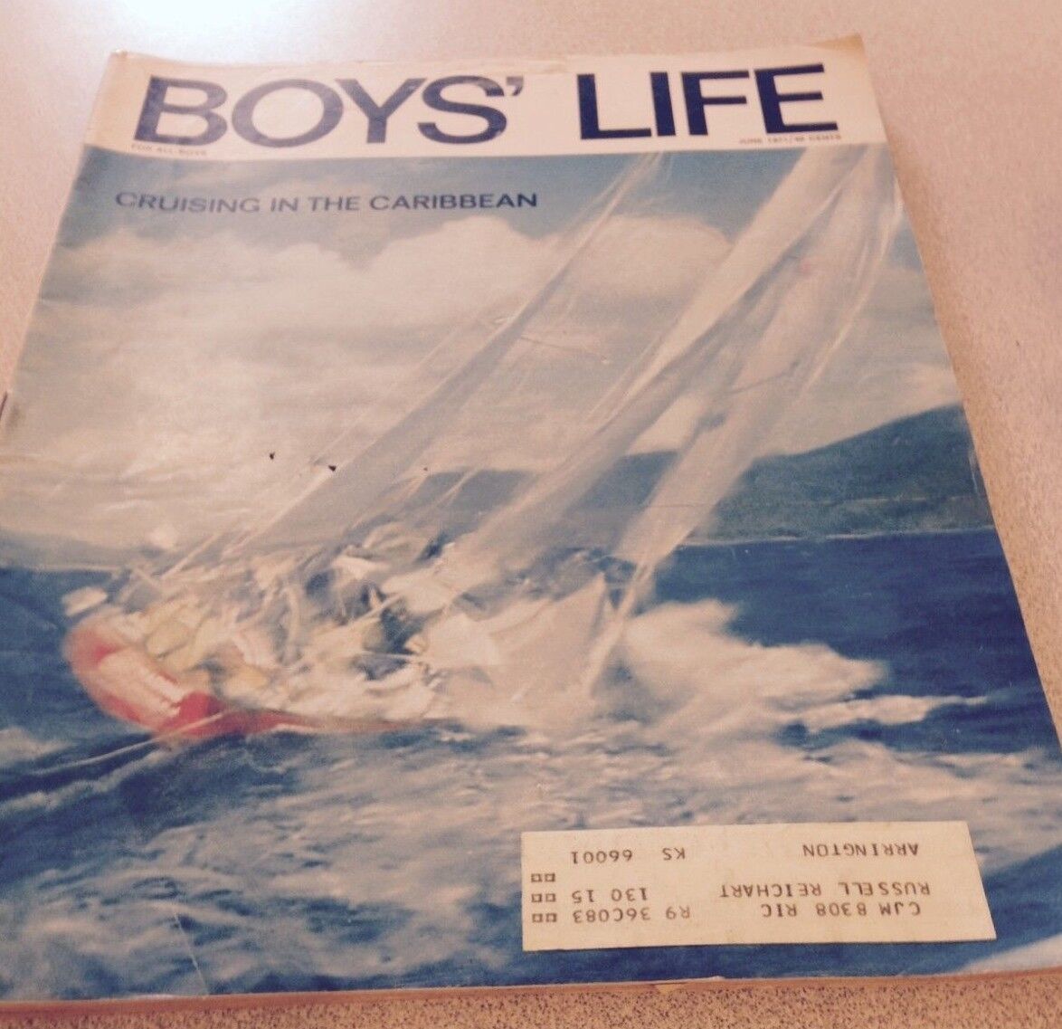 VINTAGE BOYS LIFE MAGAZINE - JUNE 1971