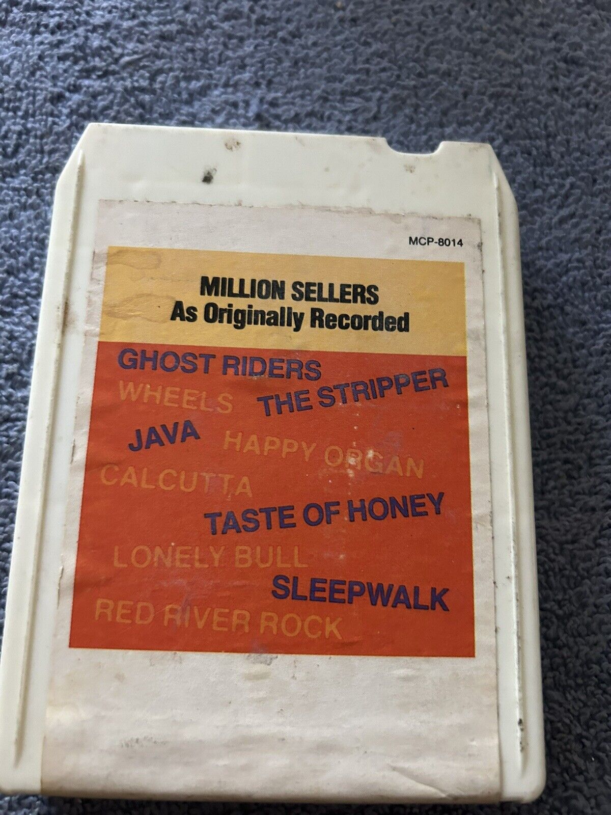8 TRACK TAPE: MILLION SELLERS AS ORIGINALLY RECORDED