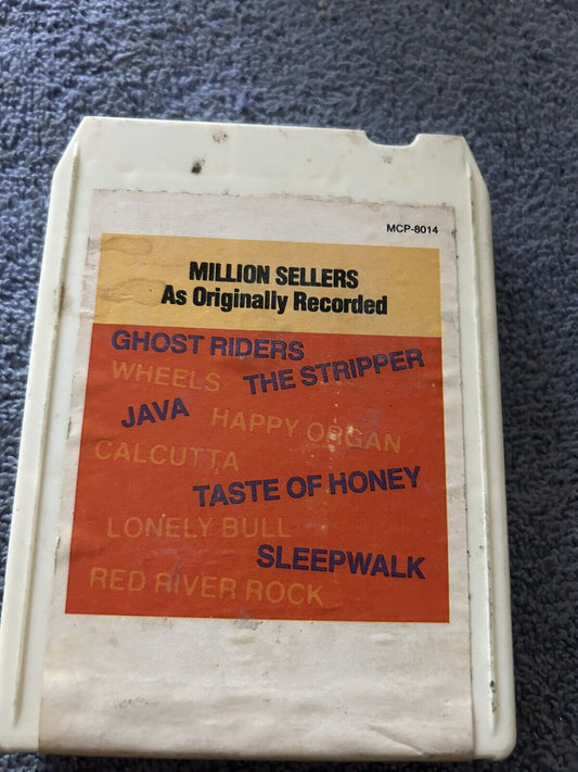 8 TRACK TAPE: MILLION SELLERS AS ORIGINALLY RECORDED