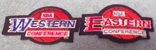 NBA Collectors Patch Set: Eastern and Western Conference