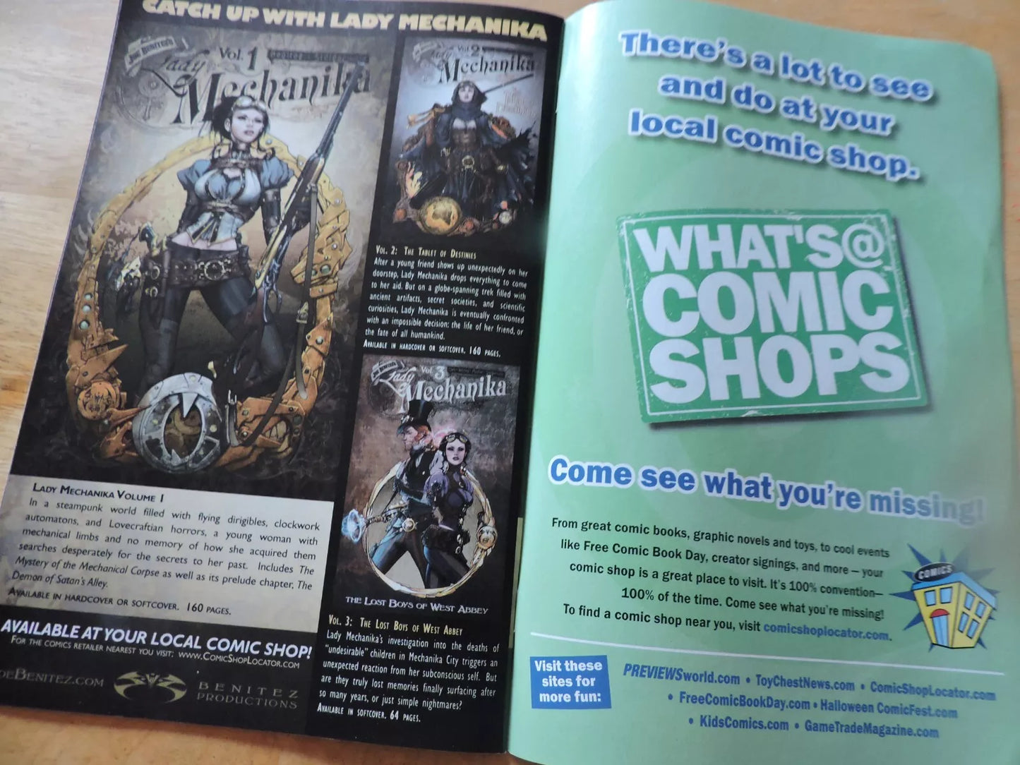 Lady Mechanika FCBD 2018 #1 (May 2019, Benitez) UNGRADED