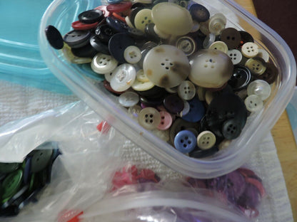BUTTONS--ALL SIZES--ALL COLORS