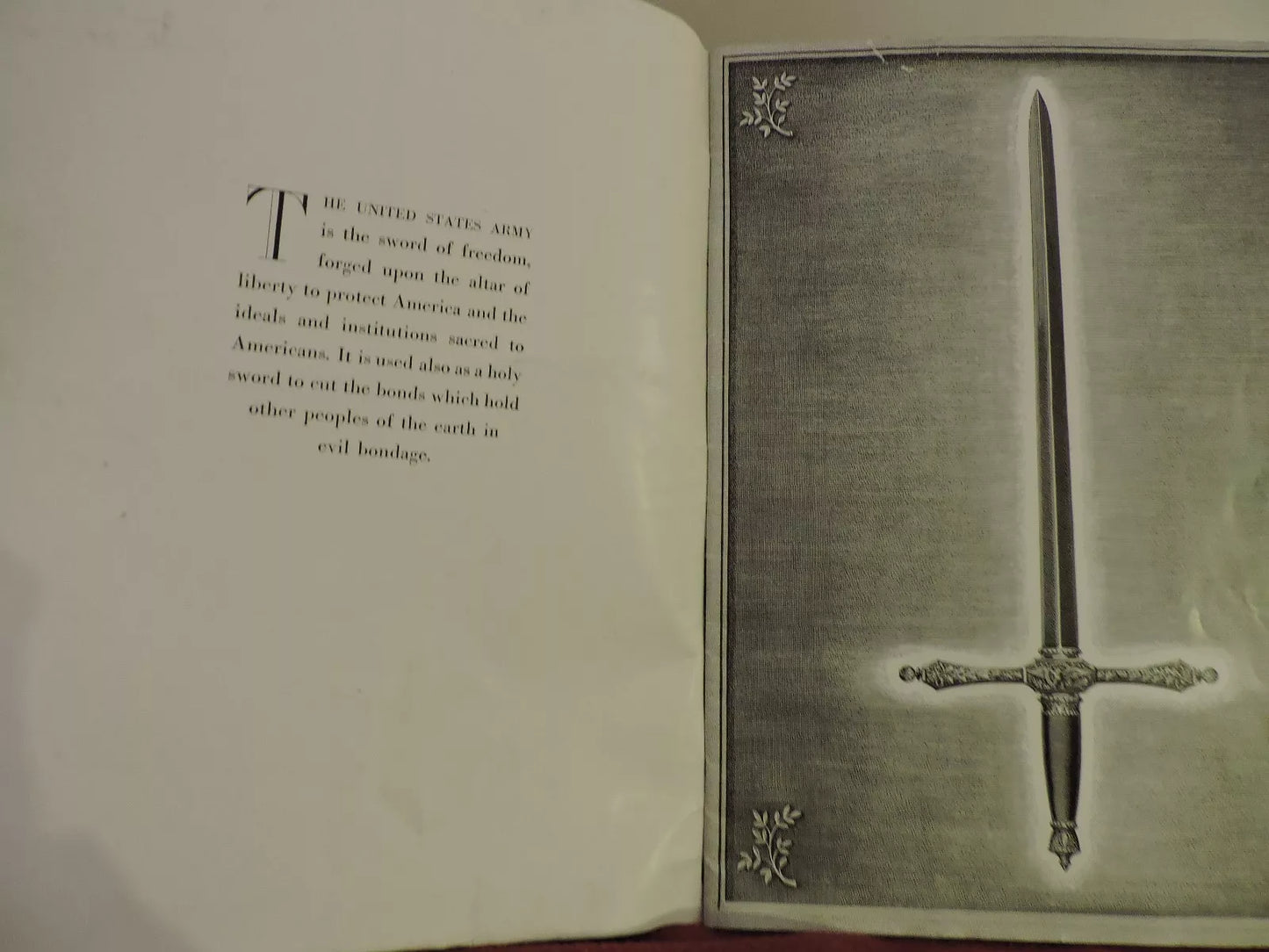 SWORD OF FREEDOM - THE STORY OF THE UNITED STATES ARMY 1942
