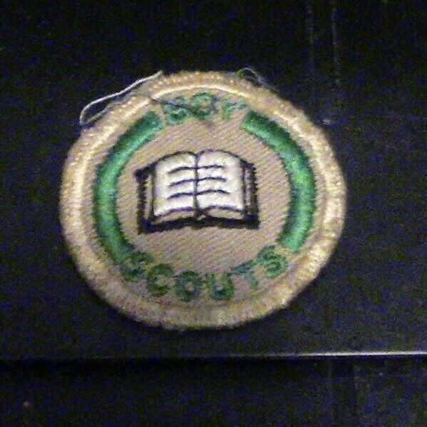 Canadian Scout Proficiency Patch: Reader (Discontinued 1968)
