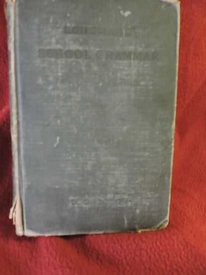 1891 Longman's School Grammar by David Salmon