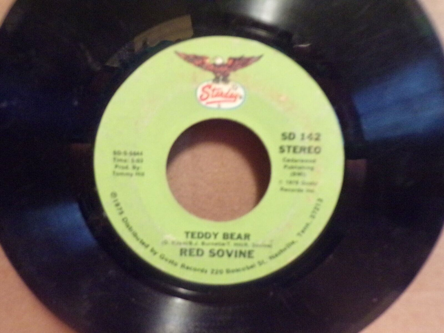 Red Sovine presents Daddy/ Teddy Bear Vinyl Record