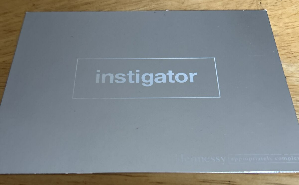 "Instigator" Hennesy Postcard