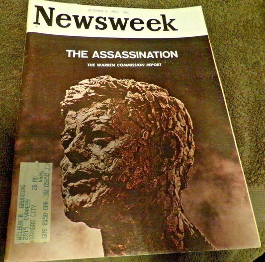 Newsweek "The Assassination" Edition - The Warren Commission Report-Oct, 1964