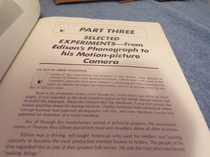 Wiley Science Editions: Thomas Edison Book of Easy and Incredible Experiments