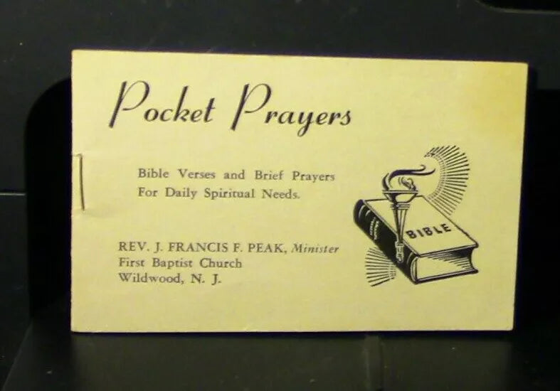 Pocket Prayers Mini Booklet, 1961 Edition