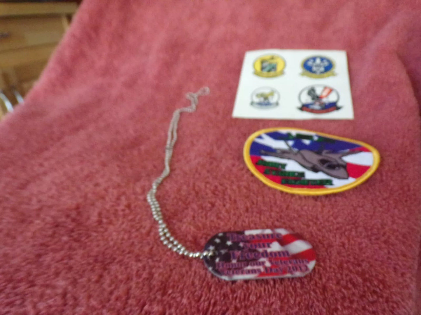 "Joint Strike Fighter" Full Color Patch & Stickers