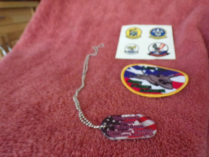 "Joint Strike Fighter" Full Color Patch & Stickers