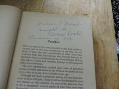 The Adventures of Tom Sawyer By Mark Twain Hardback 1971