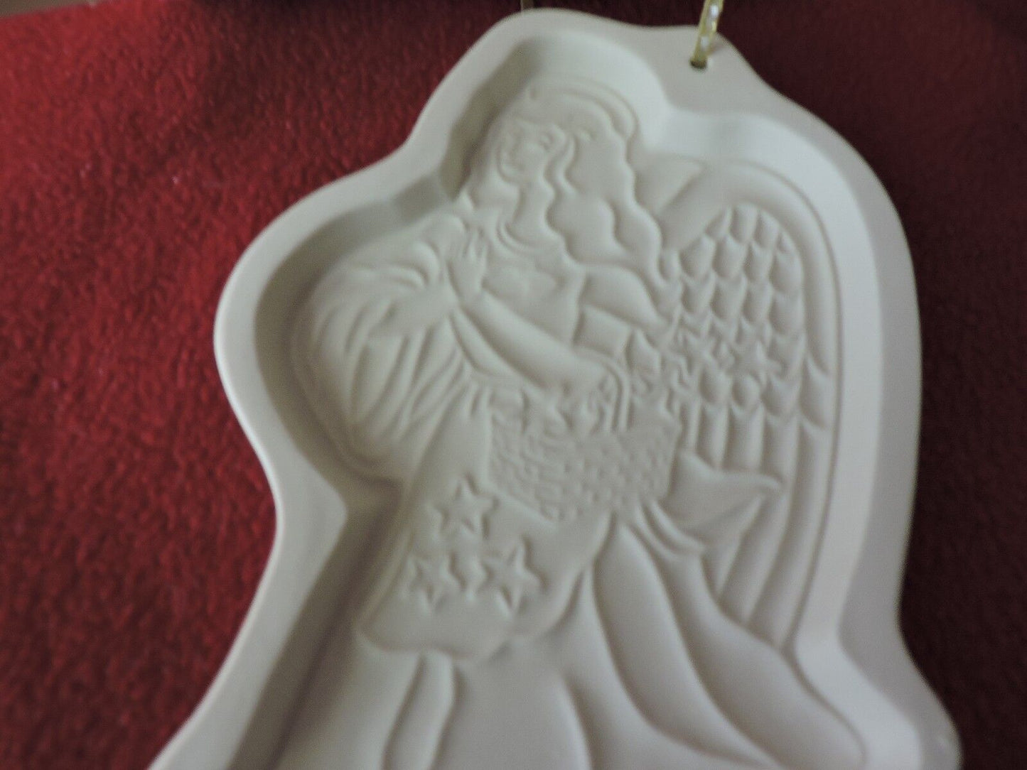 LONGABERGER POTTERY COOKIE MOLDS--HOPE--1994