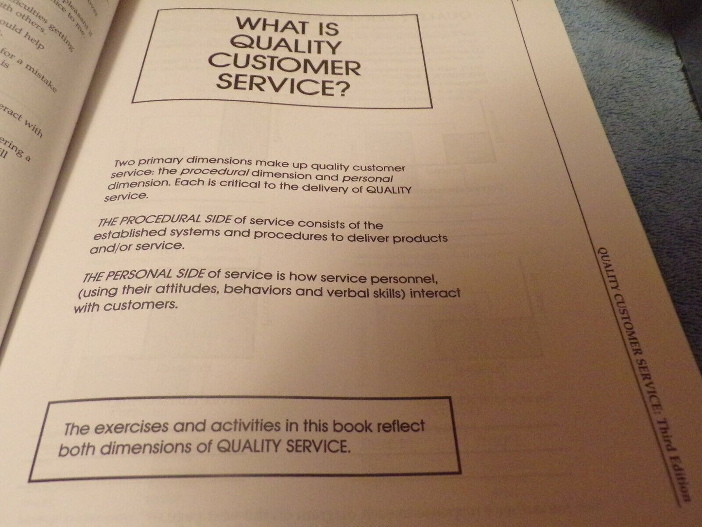 Quality Customer Service: Third Edition