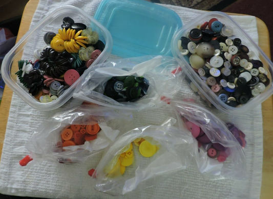 BUTTONS--ALL SIZES--ALL COLORS