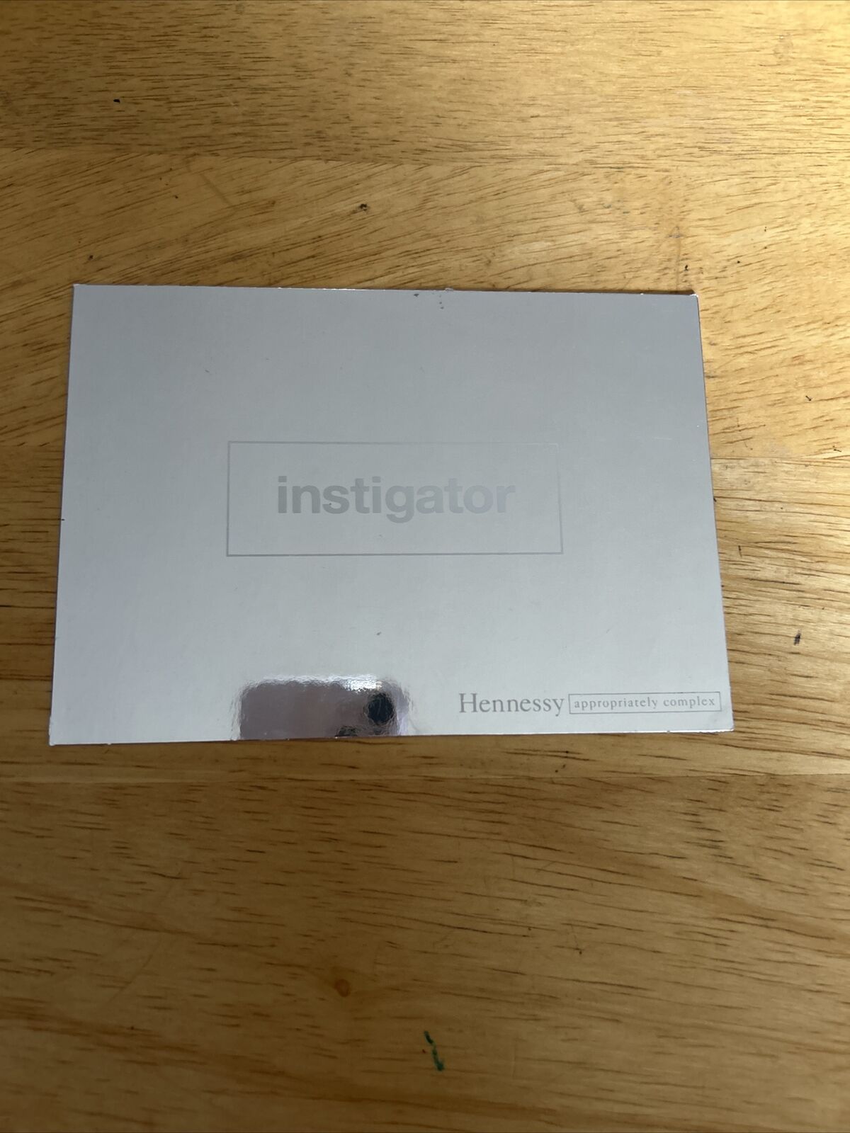 "Instigator" Hennesy Postcard