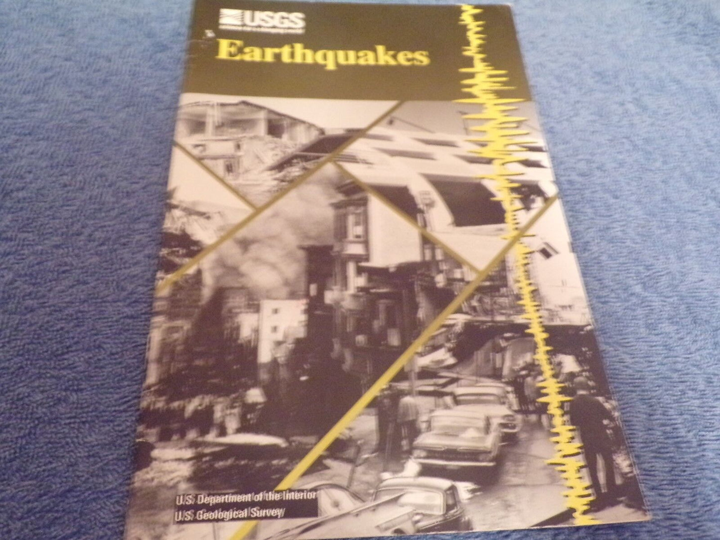 USGS Earthquakes Informational Pamphlet-1999 Printing