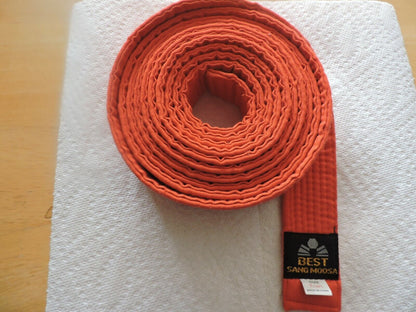 Karate Ranking Belt - Orange-Size 7 (132" Long)