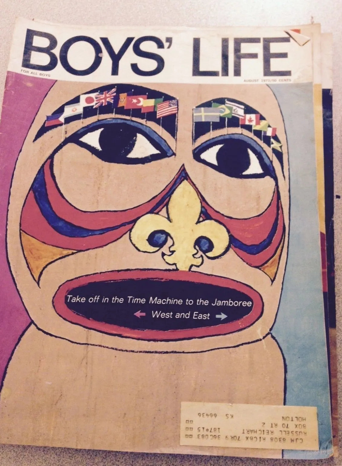 VINTAGE BOYS LIFE MAGAZINE - AUGUST 1973
