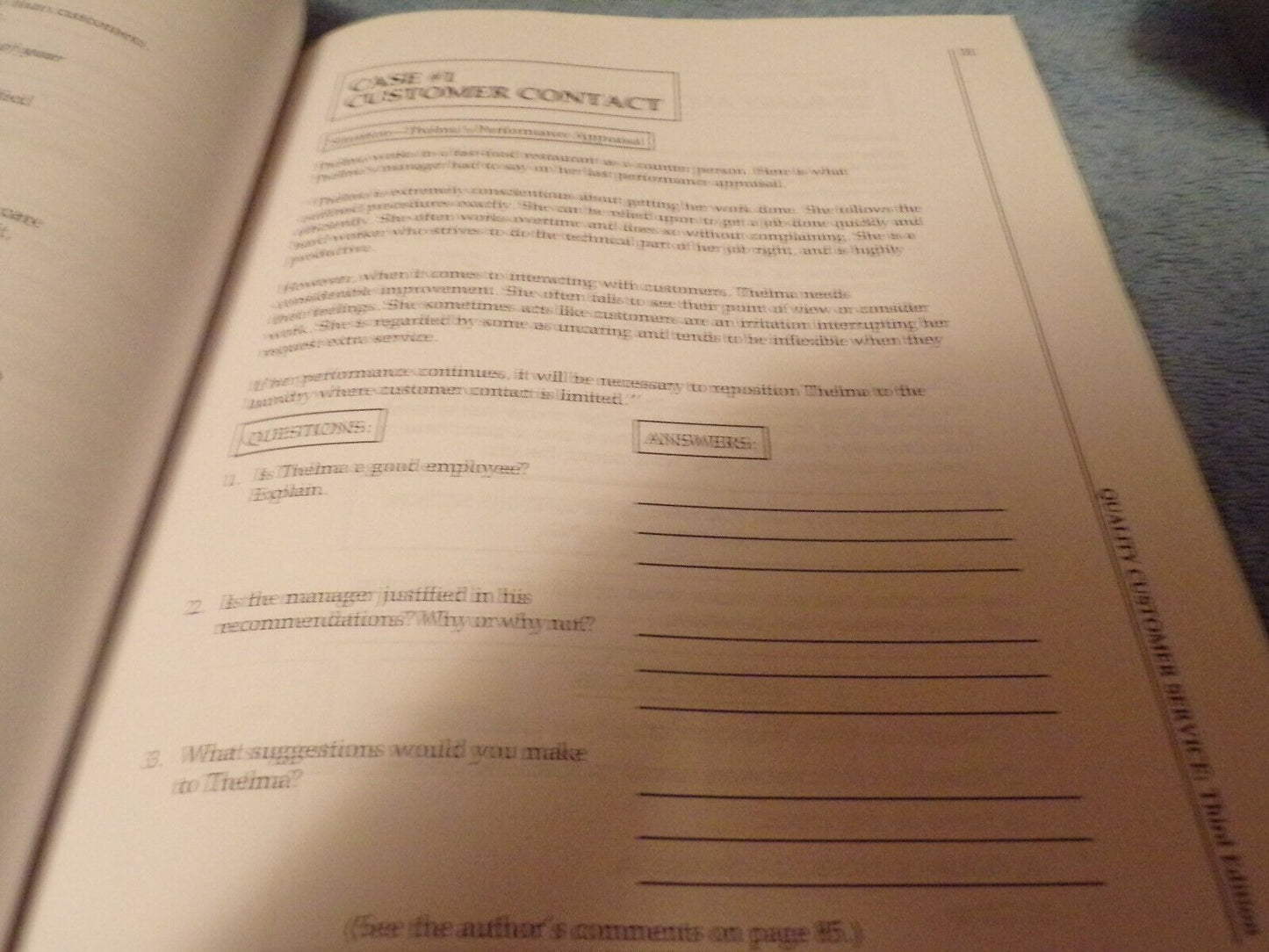 Quality Customer Service: Third Edition