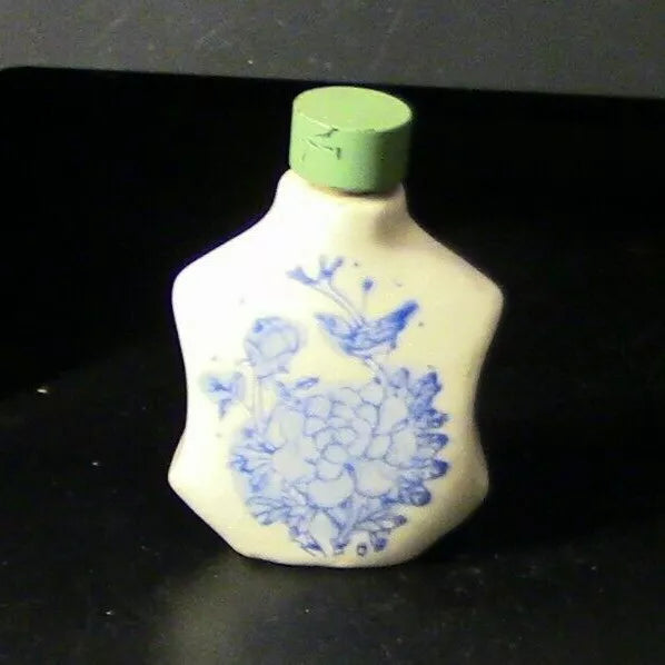 Vintage Perfume Bottle (Ceramic Hand Painted)