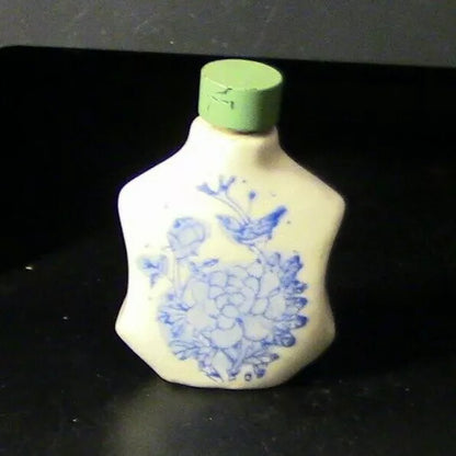 Vintage Perfume Bottle (Ceramic Hand Painted)