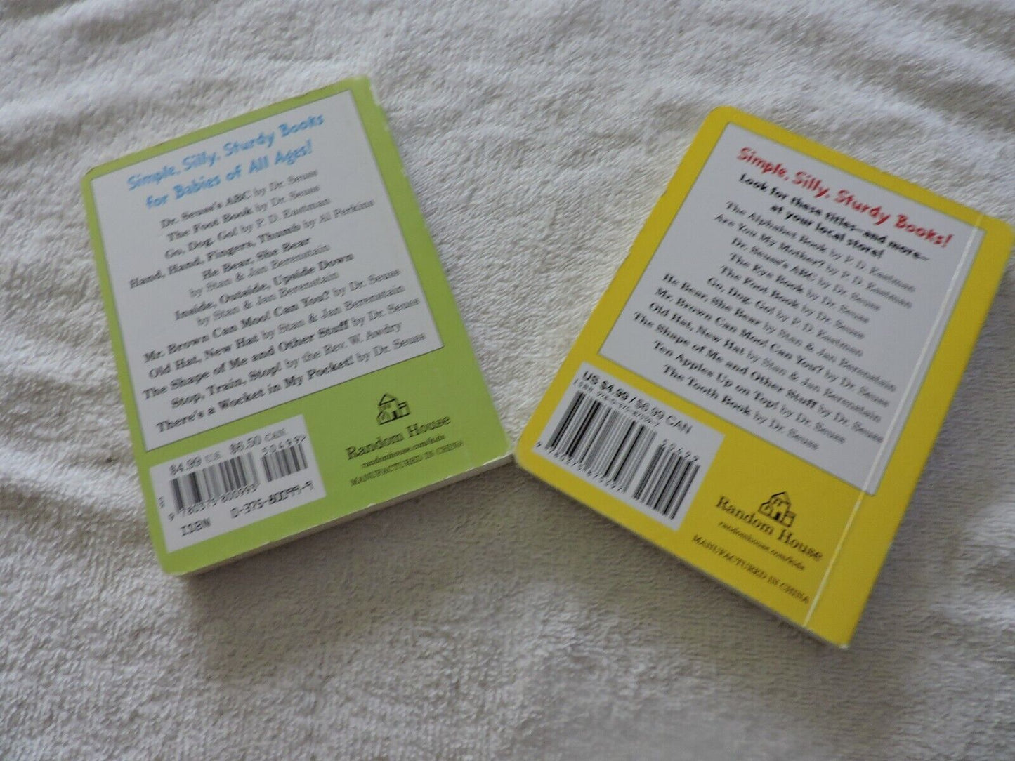 SET OF TWO BRIGHT AND EARLY BOOKS: BIG DOG...LITTLE DOG & I'LL TEACH MY DOG A LO