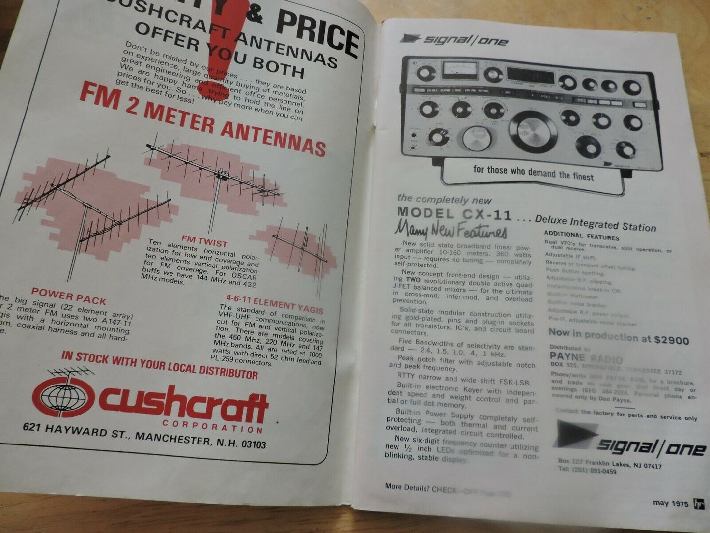 HAM RADIO MAGAZINE MAY 1975