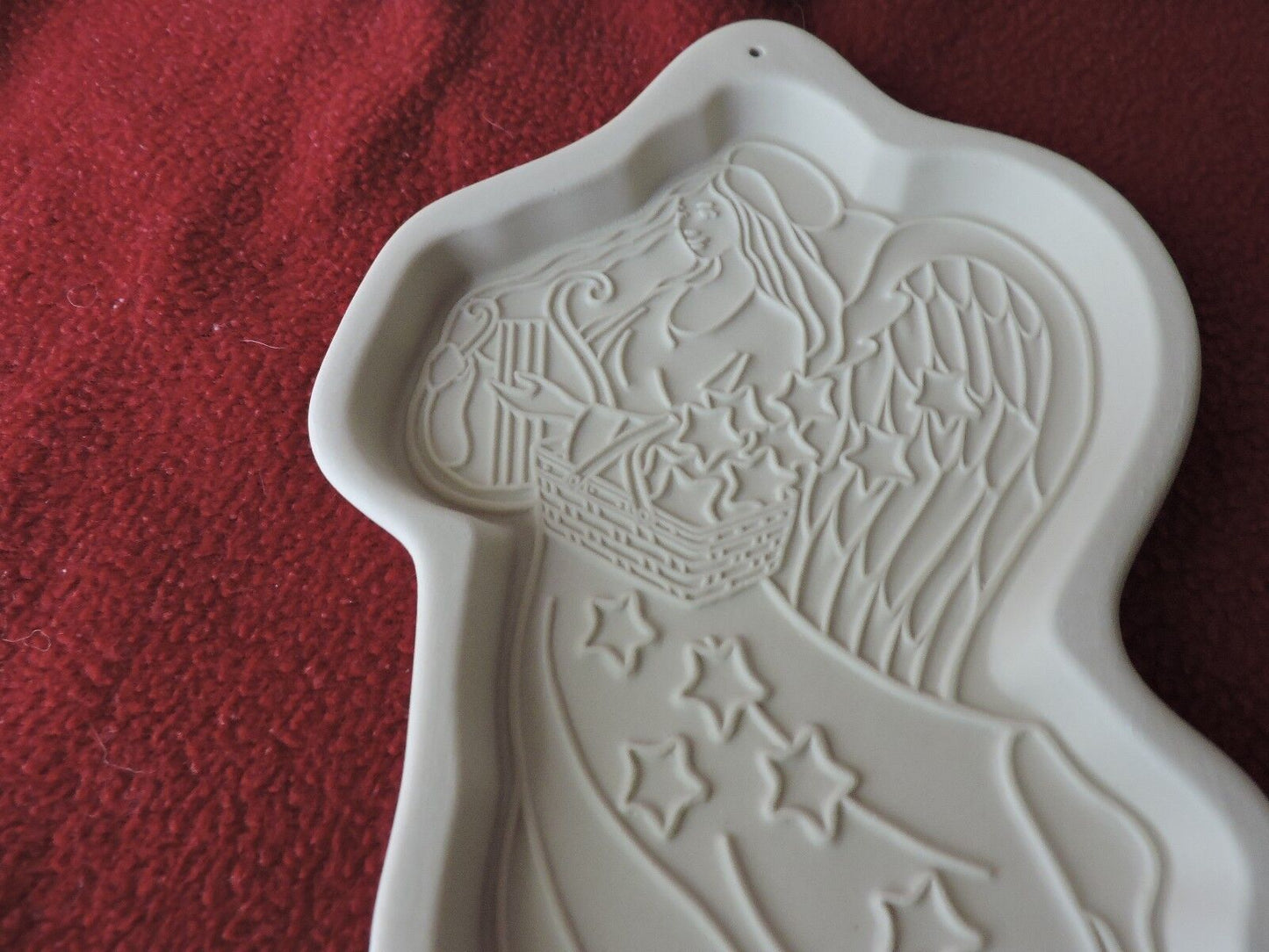 LONGABERGER POTTERY--COOKIE MOLDS--JOY--1996
