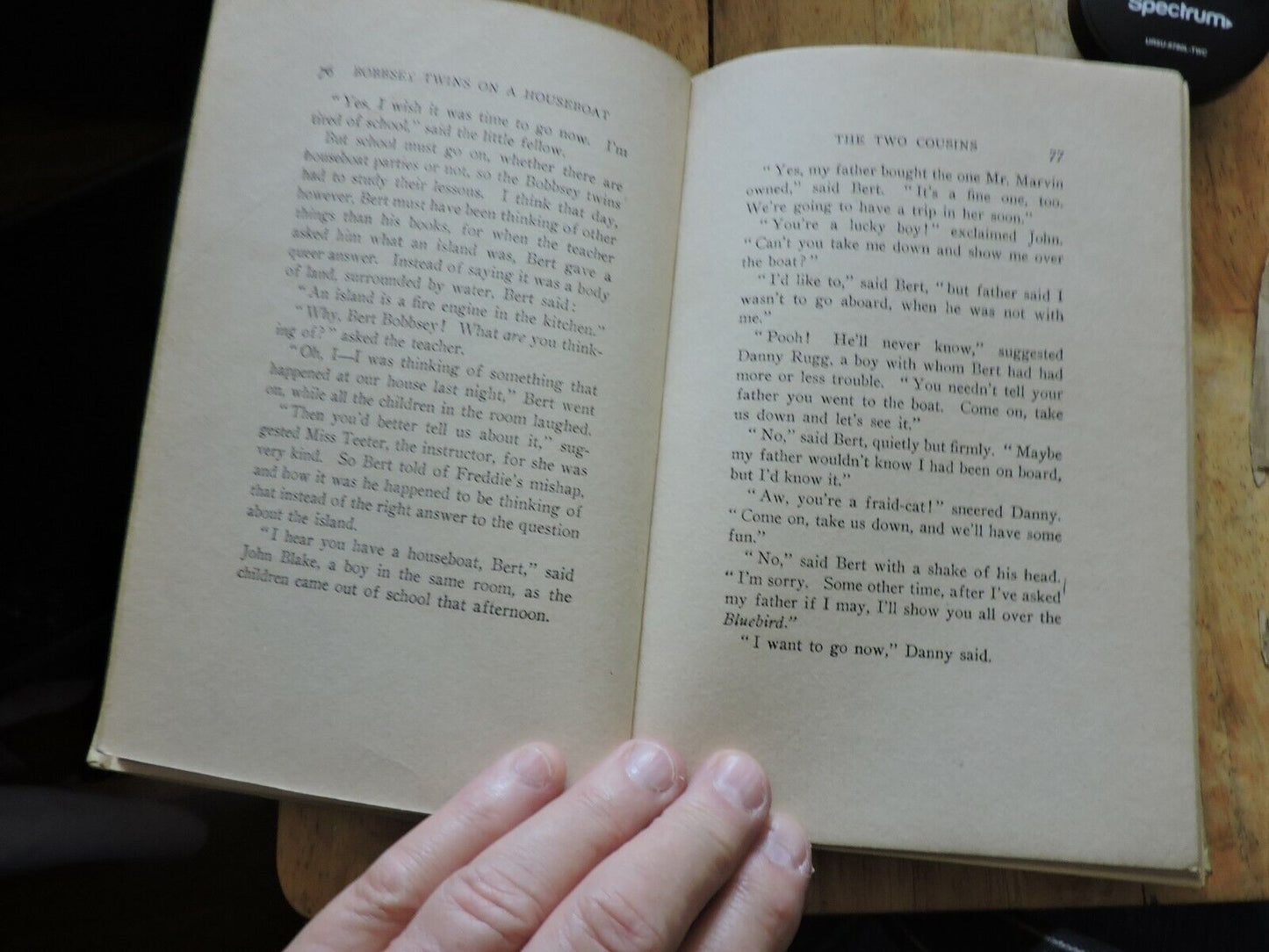 The Bobbsey Twins On a Houseboat Laura Lee Hope Hardback 1915