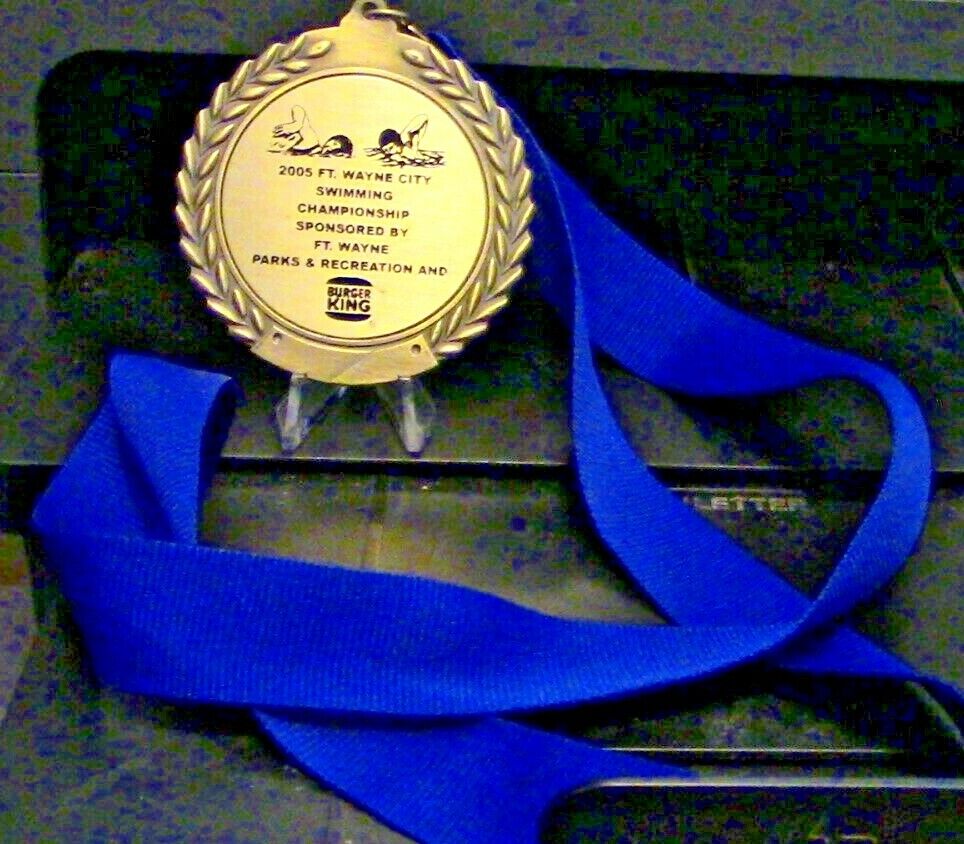 Swimming Medal: Swimming Championships, 2005 Fort Wayne Medal and Ribbon