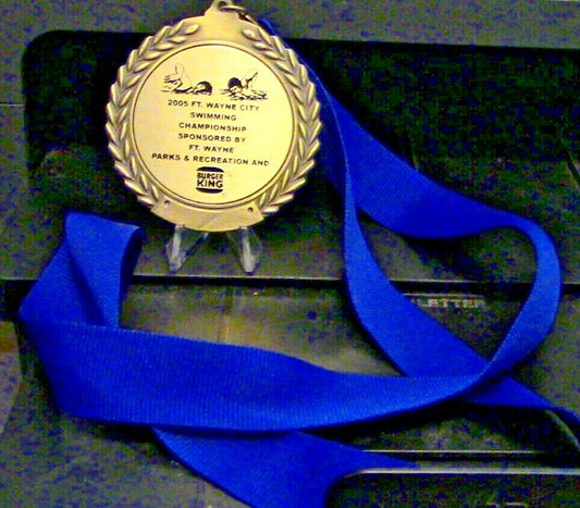 Swimming Medal: Swimming Championships, 2005 Fort Wayne Medal and Ribbon